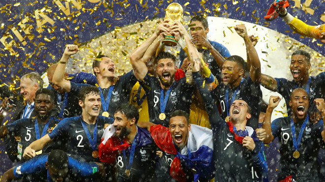 Pháp đăng quang vô địch World Cup 2018